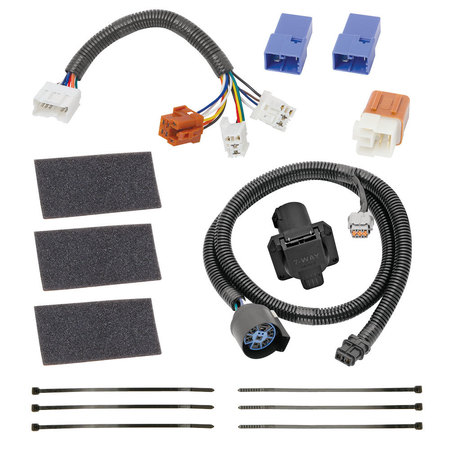 DRAW-TITE 05-12 FRONTIER/PATHFINDER/XTERRA/09-12 EQUATOR 7WAY TOW PACKAGE WIRING 118266